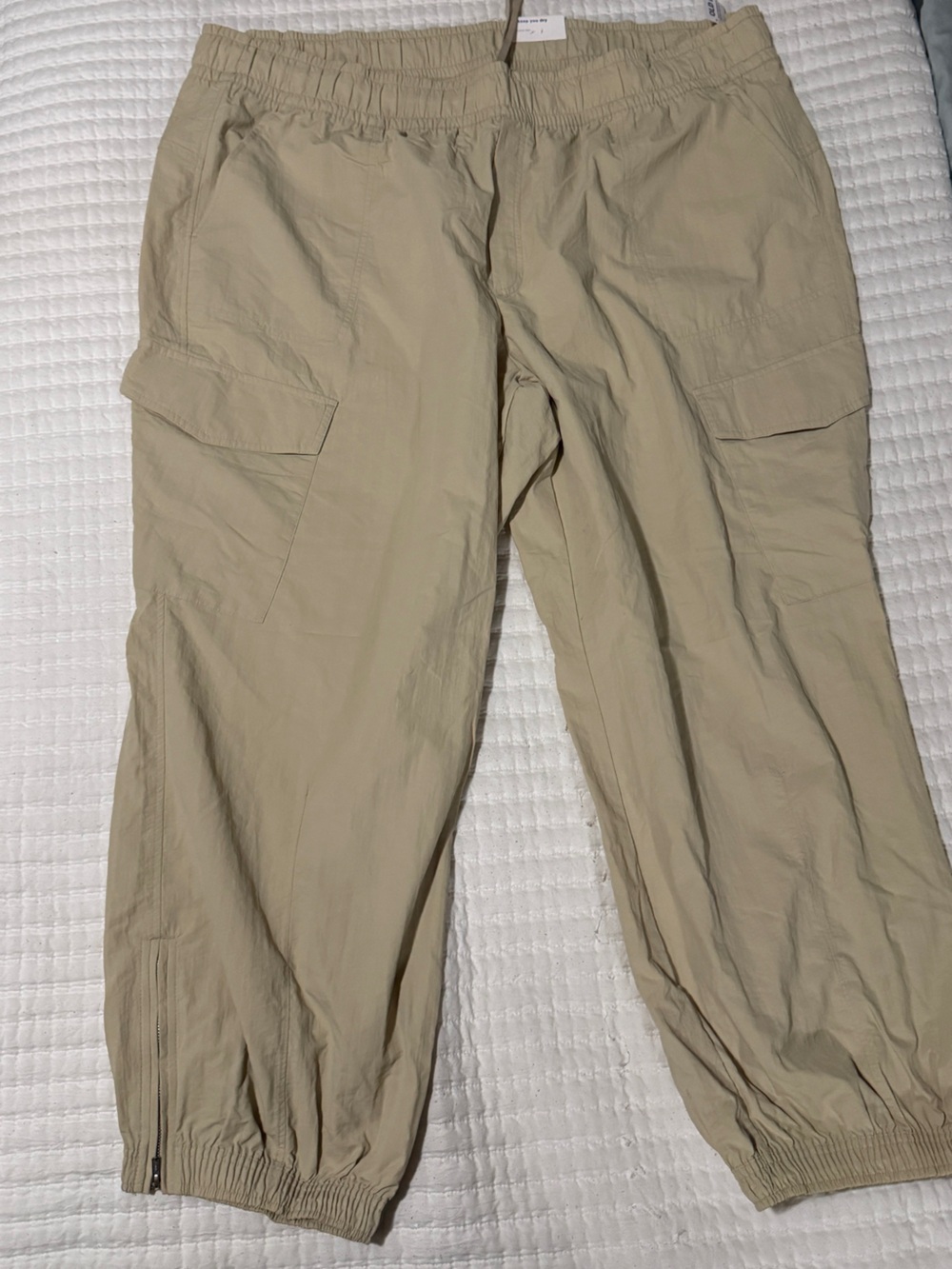 Old Navy Khaki Cargo Jogger Pants